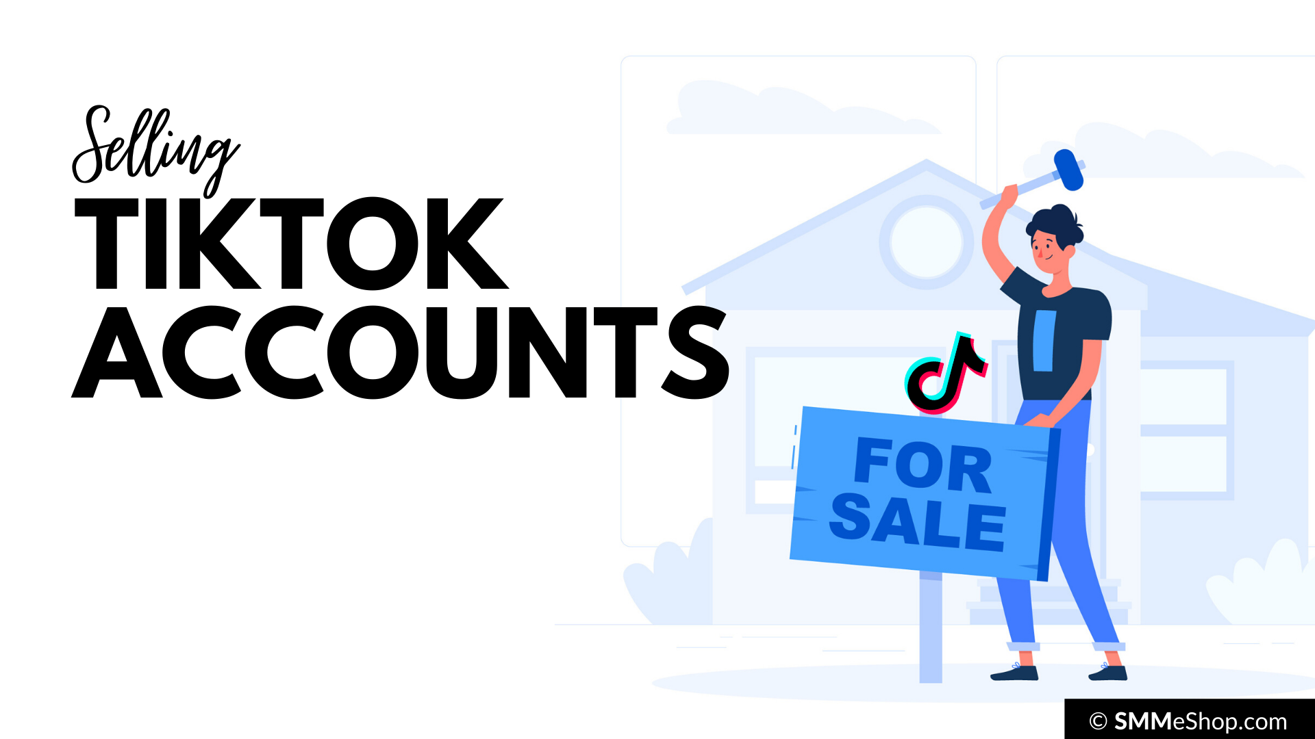 You can make money from TikTok by Growing Accounts and then Selling Them.